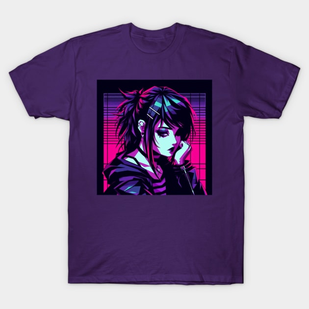 Emo Girl T-Shirt by Donkeh23